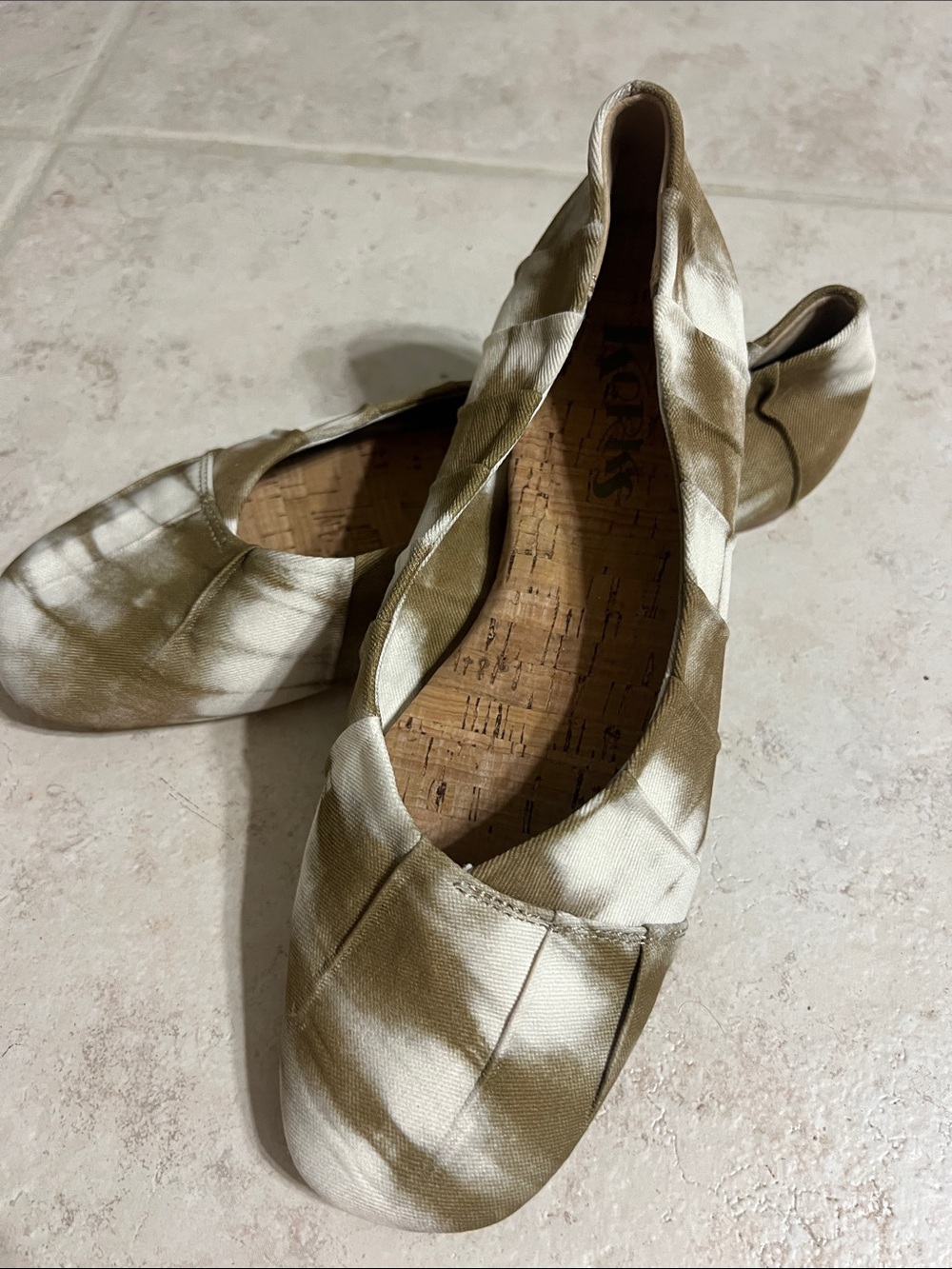 Korks Tie-Dye Ballet Flats - 7
